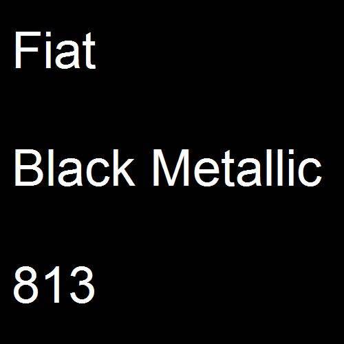 Fiat, Black Metallic, 813.